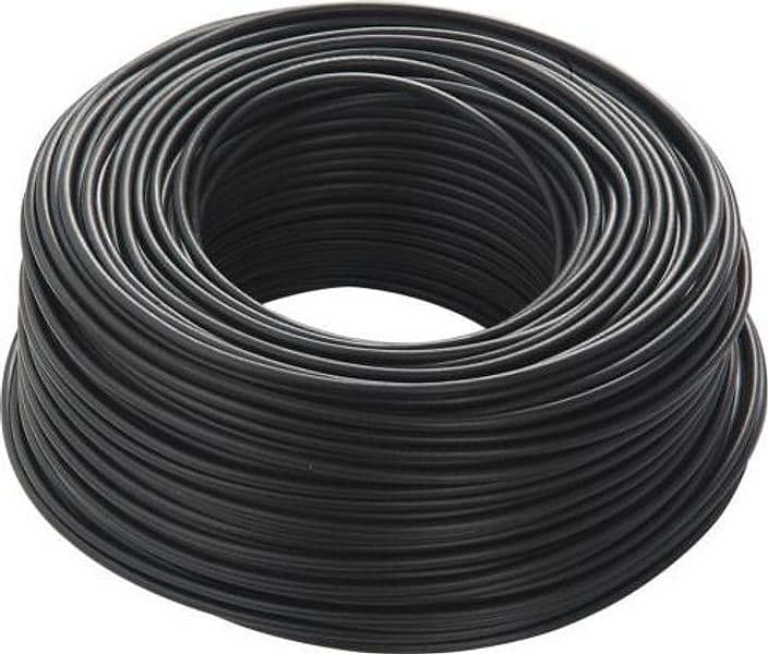 Filo Unipolare Mm.6 Nero Rotolo Mt.100 in Fili elettrici Ebricowill - Palermo, commercioVirtuoso.it