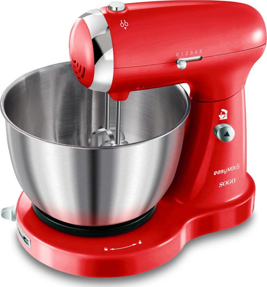 SOGO Impastatrice e frullatore 3-in-1 - rosso in Autocategorizzazione Più Di Più Ideas - Casalnuovo di Napoli, commercioVirtuoso.it