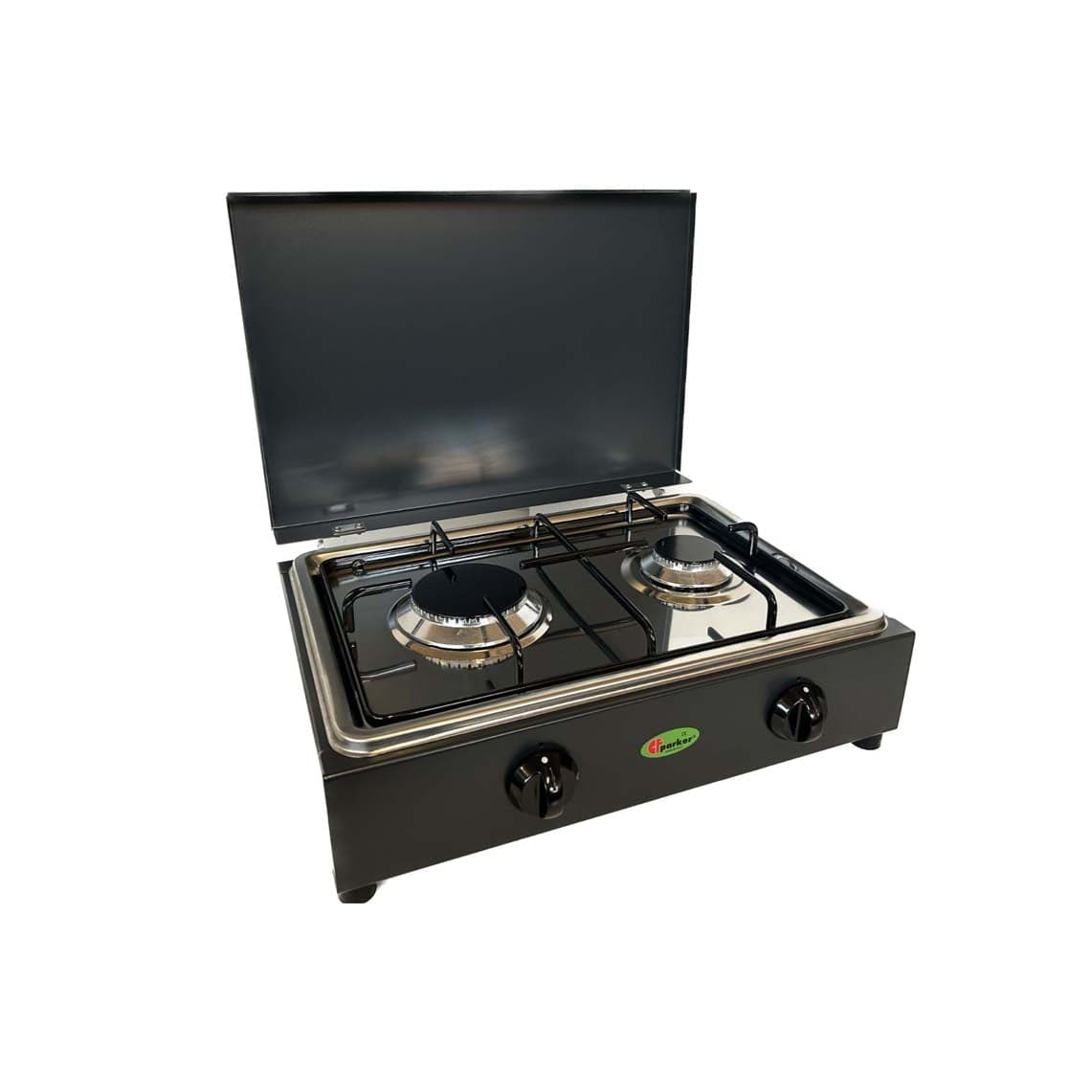 CFParker Fornello a Gas 2 Fuochi Gpl / Metano Grigio con Piano in Acciaio Inox mod. FO200GSPGP in Autocategorizzazione Elettroccasione - Terlizzi, commercioVirtuoso.it