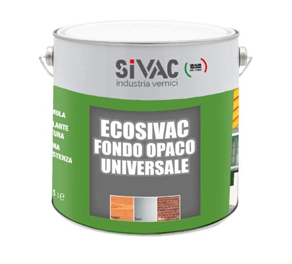 Fondo Riempitivo Bianco Lt 0,750 Ecosivac Acqua in Vernice Ebricowill - Palermo, commercioVirtuoso.it