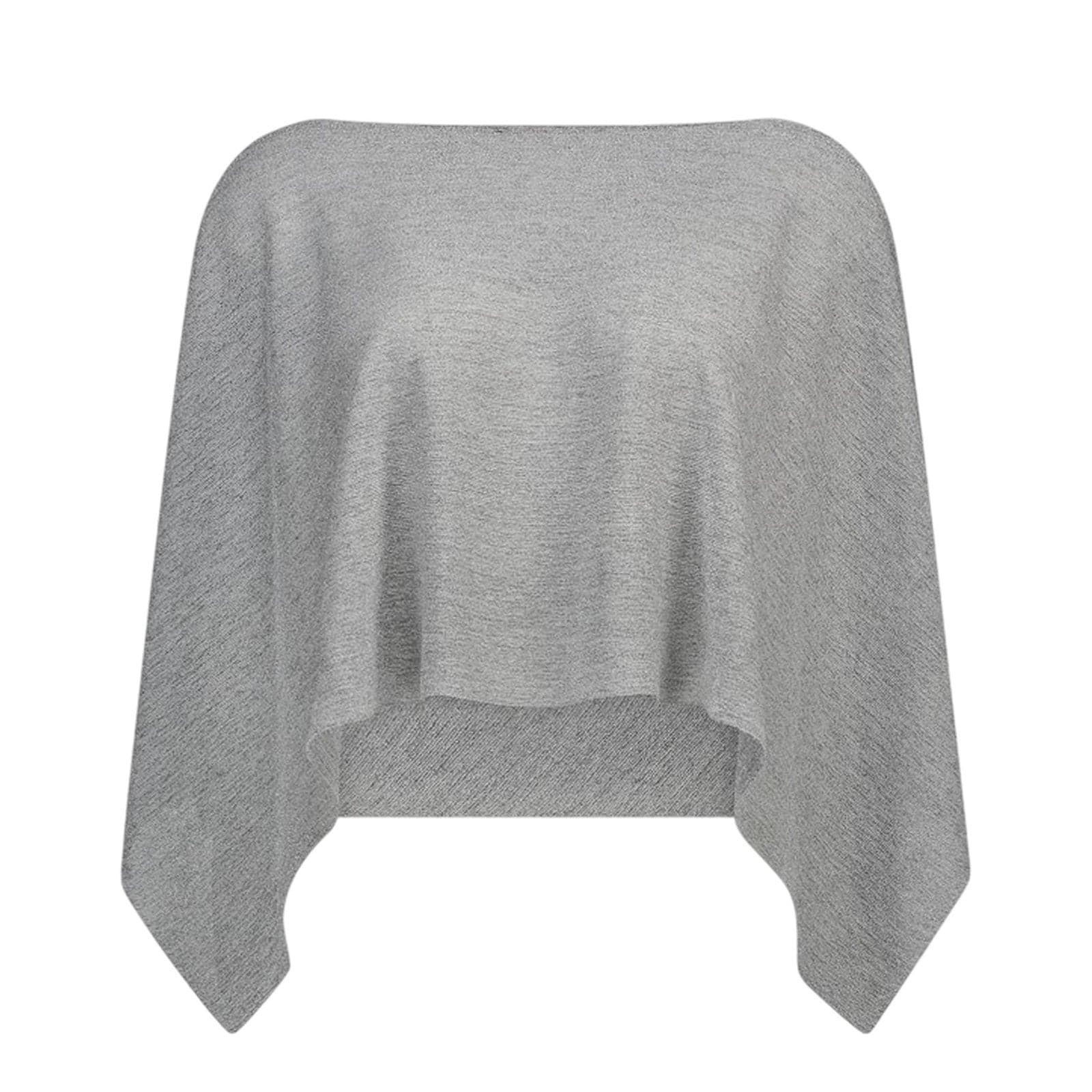 Dexterior poncho e mantelle donna d.exterior - lux mantellina - argento da donna in Poncho e mantelle fatti a maglia Drestige - Casamassima, commercioVirtuoso.it