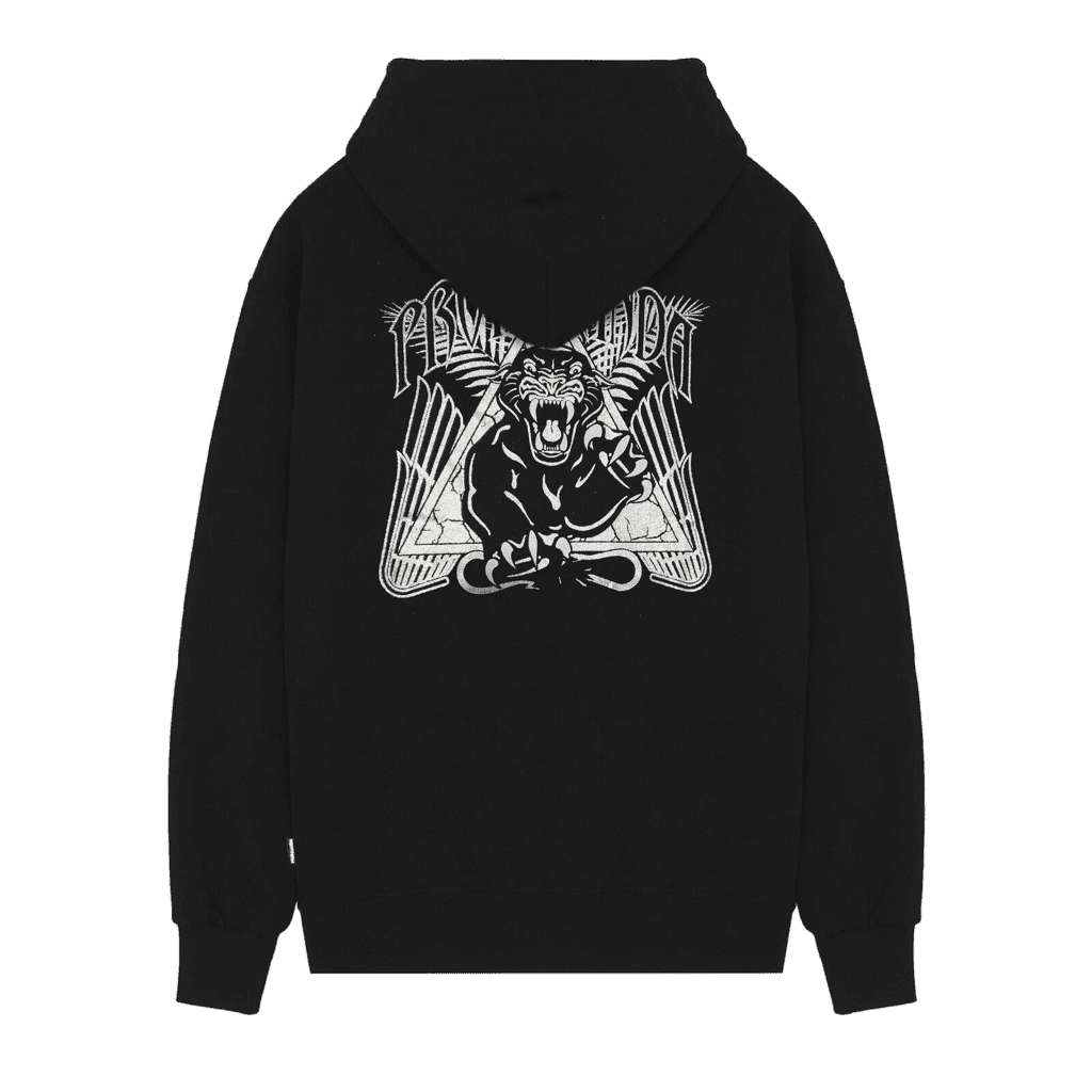 Felpa Propaganda Triangle Panther hoodie black