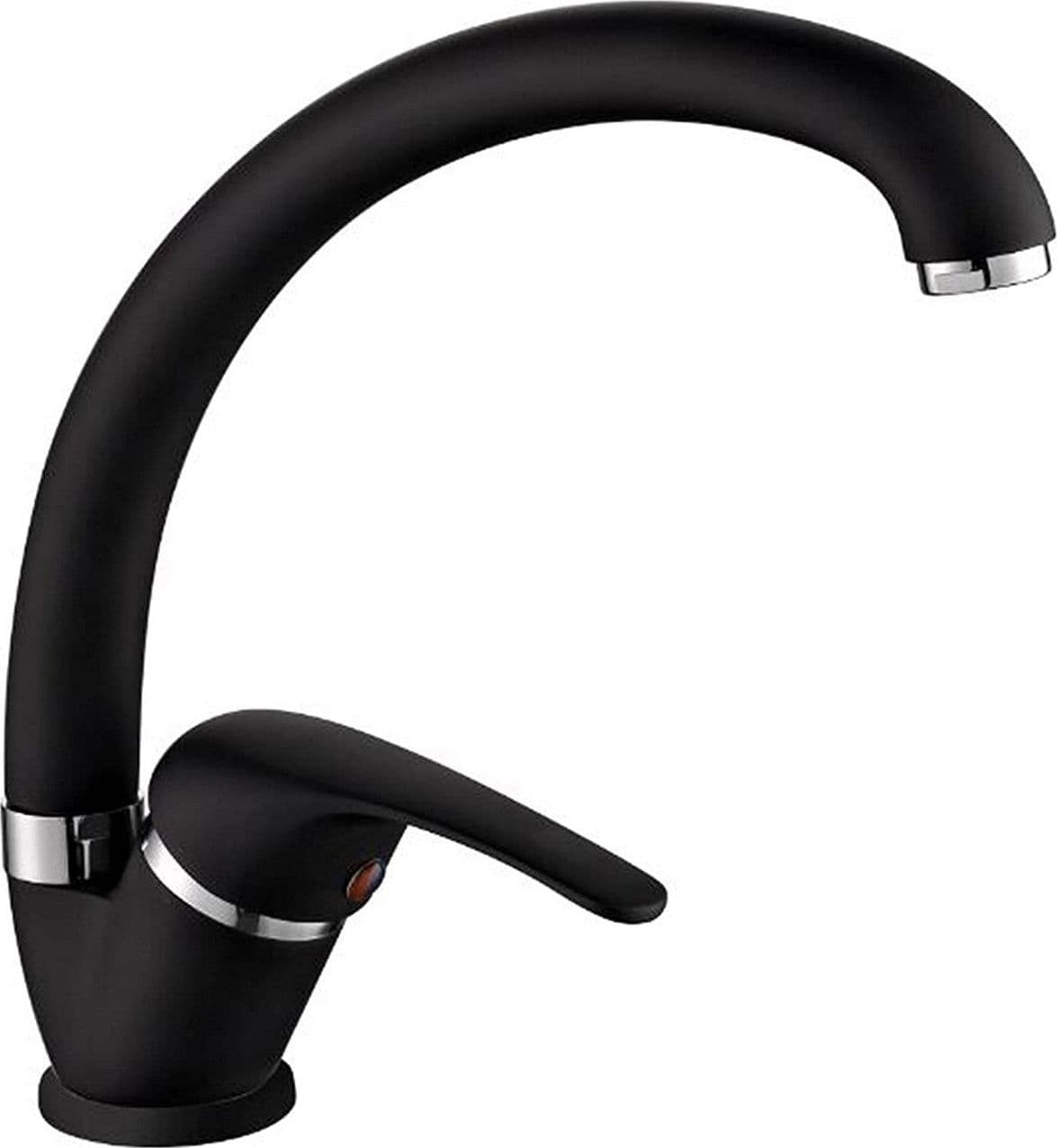 Gruppo Lavello Monocomando Nero Canna Alta in Rubinetti per lavelli da cucina Ebricowill - Palermo, commercioVirtuoso.it