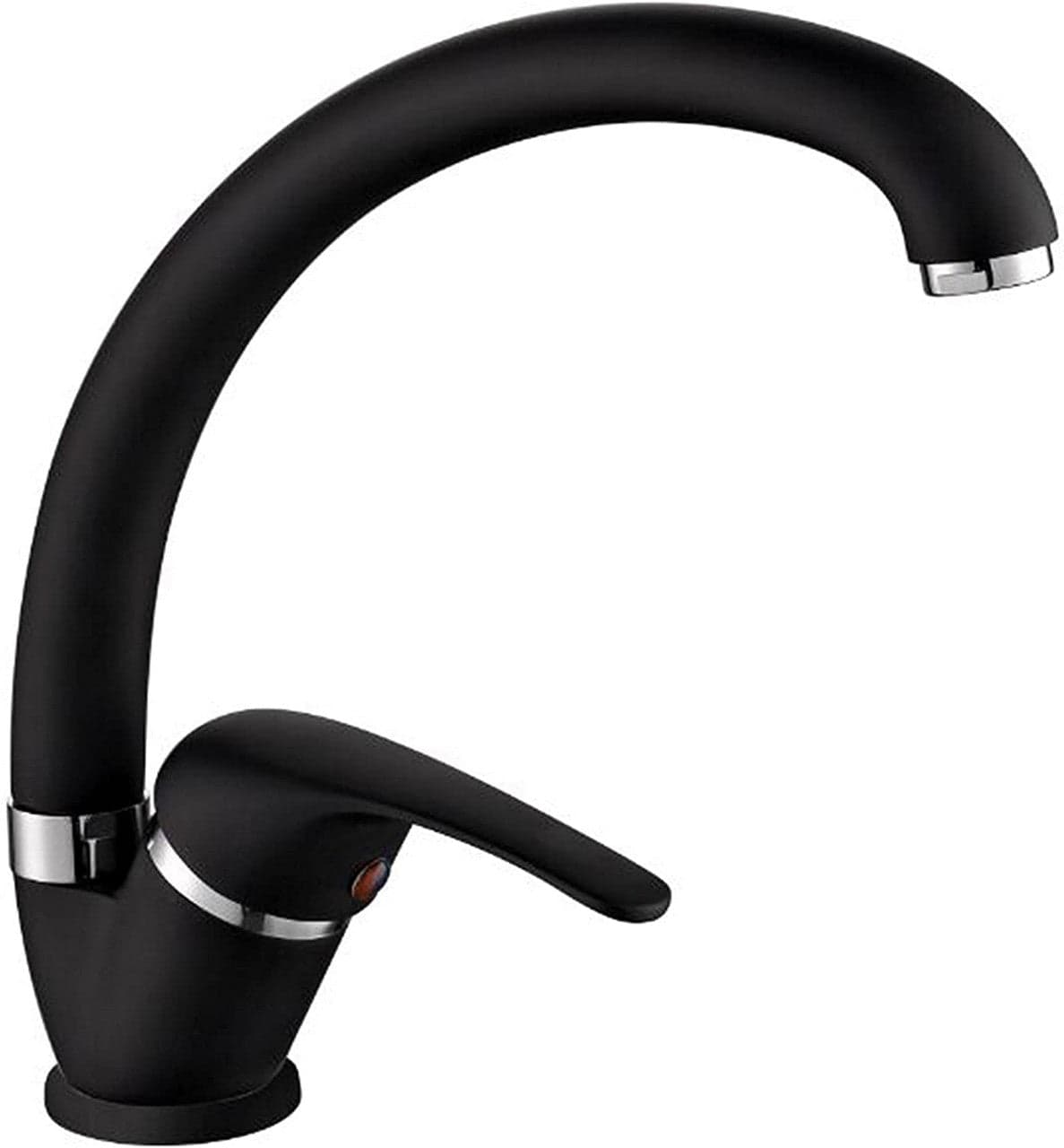 Gruppo Lavello Monocomando Nero Canna Alta in Rubinetti per lavelli da cucina Ebricowill - Palermo, commercioVirtuoso.it