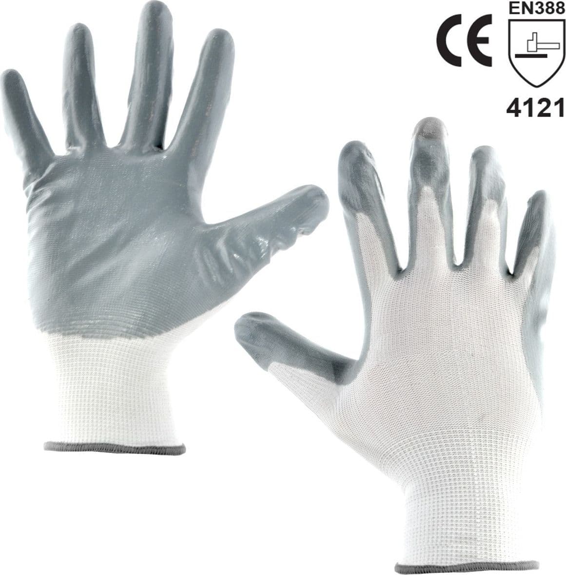 Guanti Nitrile Grigio Mis 11 in Monouso Ebricowill - Palermo, commercioVirtuoso.it