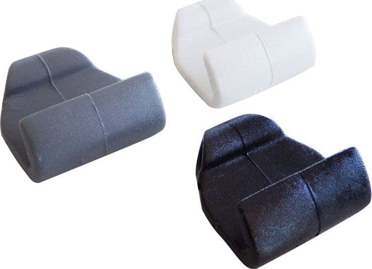 Gancio In Nylon Bianco Pz 10 in Ganci avvitabili Ebricowill - Palermo, commercioVirtuoso.it