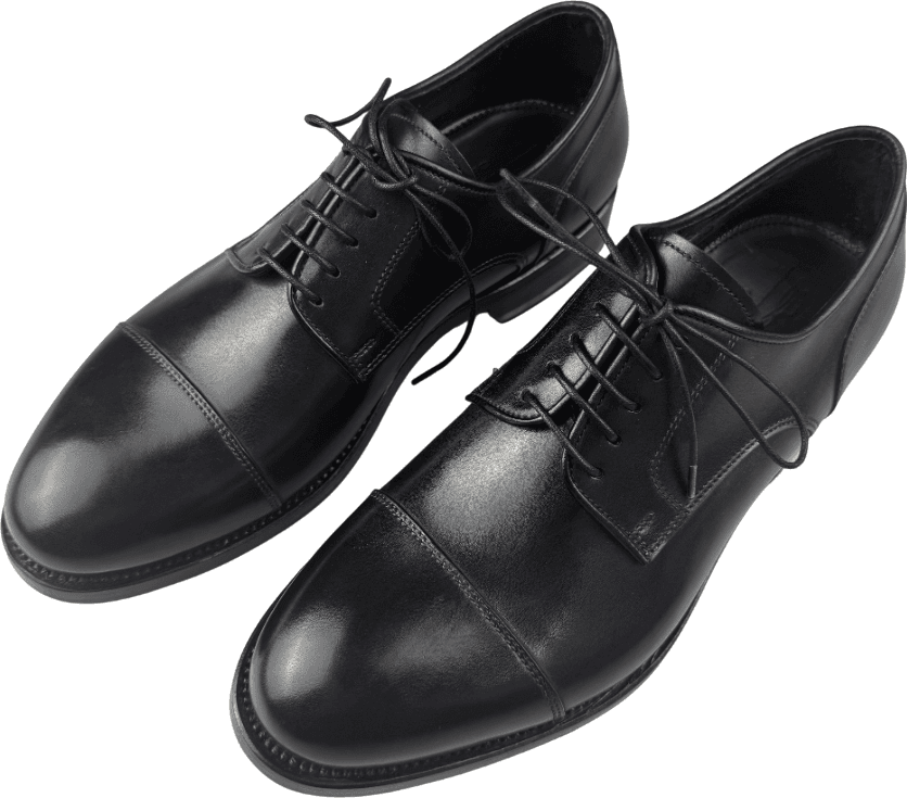 Scarpa Uomo Santoni - Derby Stringata Cap Toe pelle nero in Scarpe stringate basse Couture - Sestu, commercioVirtuoso.it