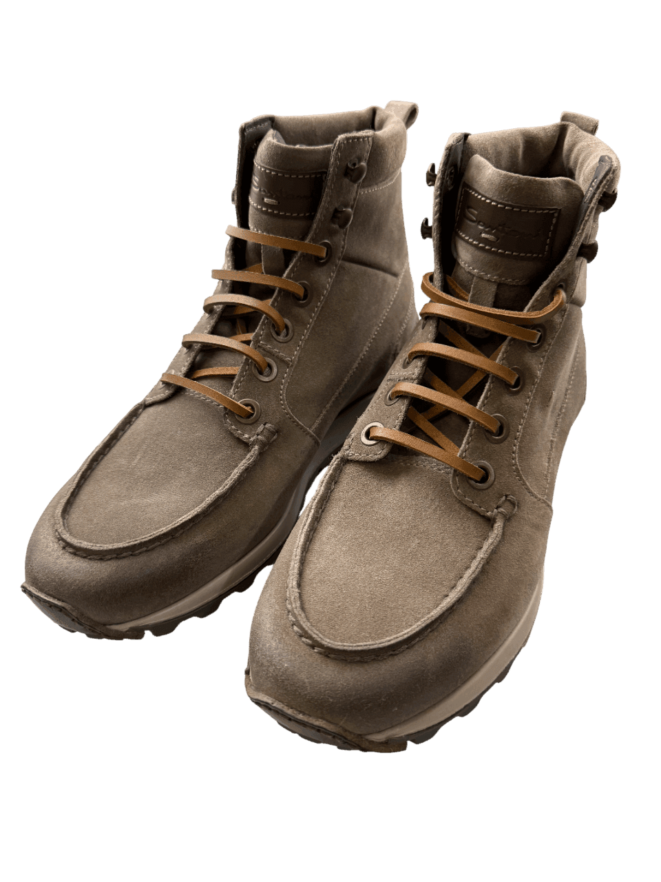 Scarpa Uomo Santoni - Scarponcino Stringato