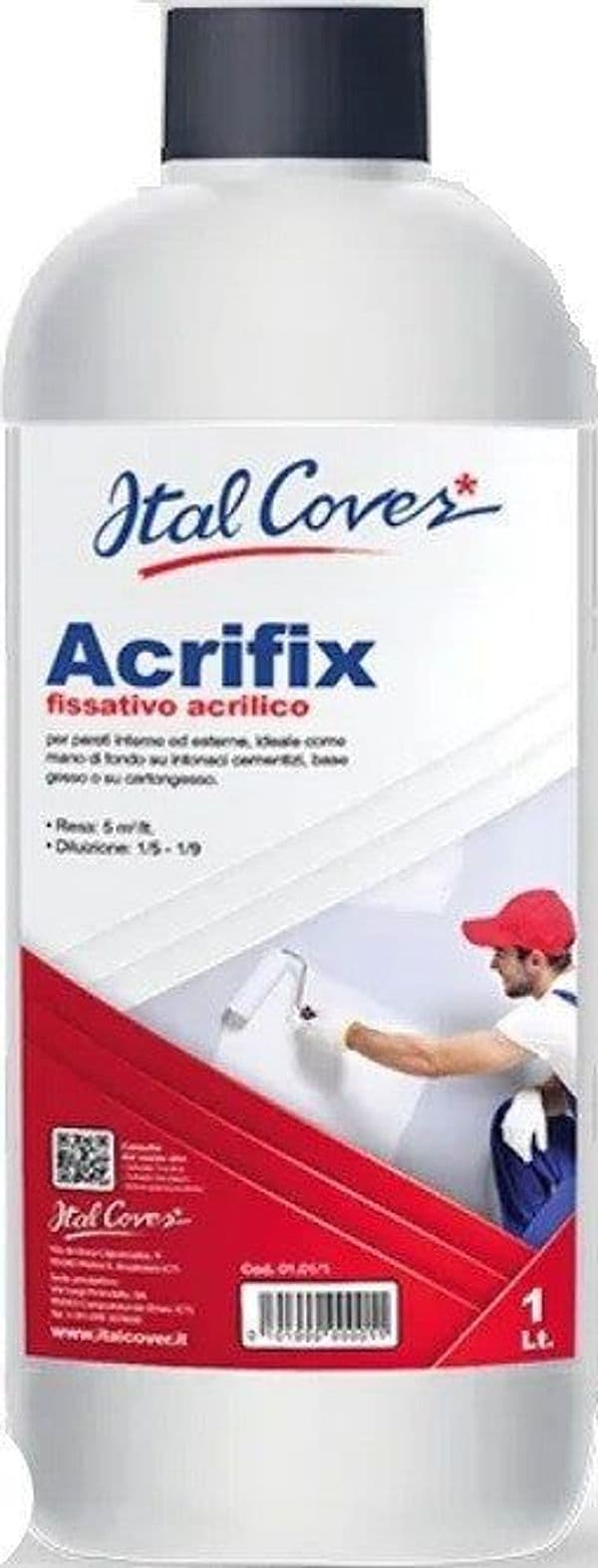 Isolante Fissativo Lt.1 Acrifix in Pittura per pareti Ebricowill - Palermo, commercioVirtuoso.it