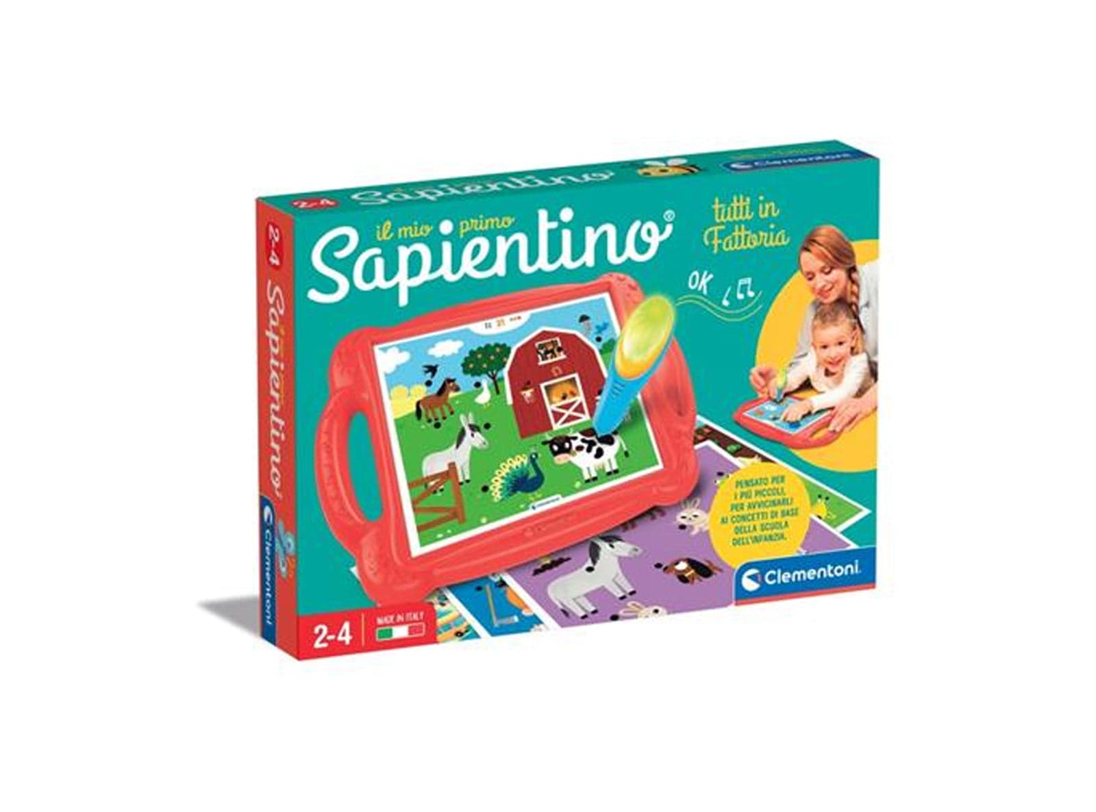 Il Mio Primo Sapientino Clementoni Tutti in Fattoria Gioco Educativo Elettronico in Elettronica 85cento.it - Potenza, commercioVirtuoso.it