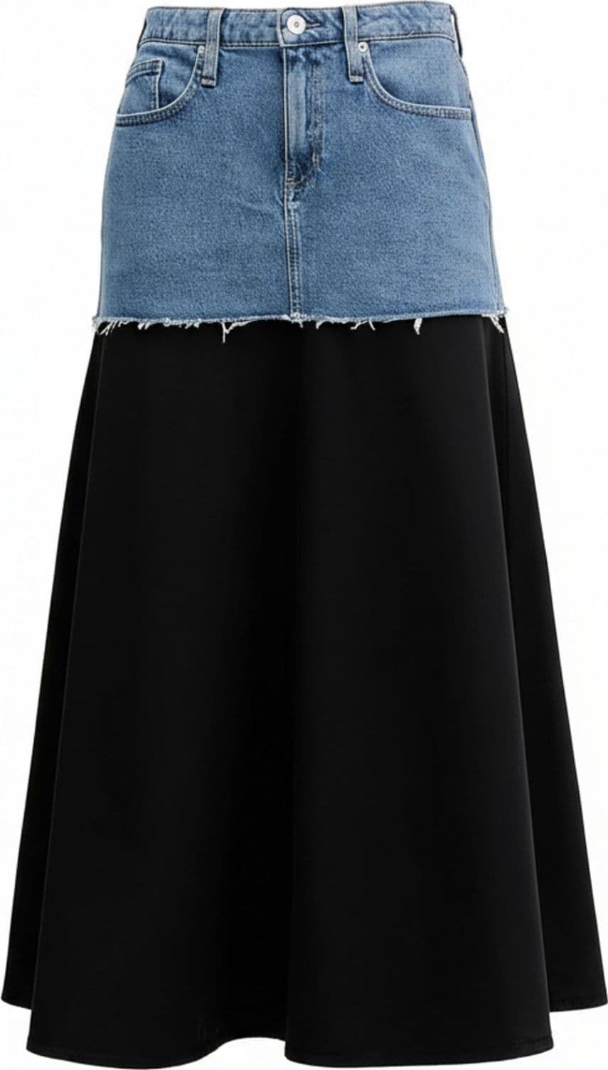 KARL LAGERFELD <h4> - Gonna maxi denim</h4> da donna in Gonne Drestige - Casamassima, commercioVirtuoso.it