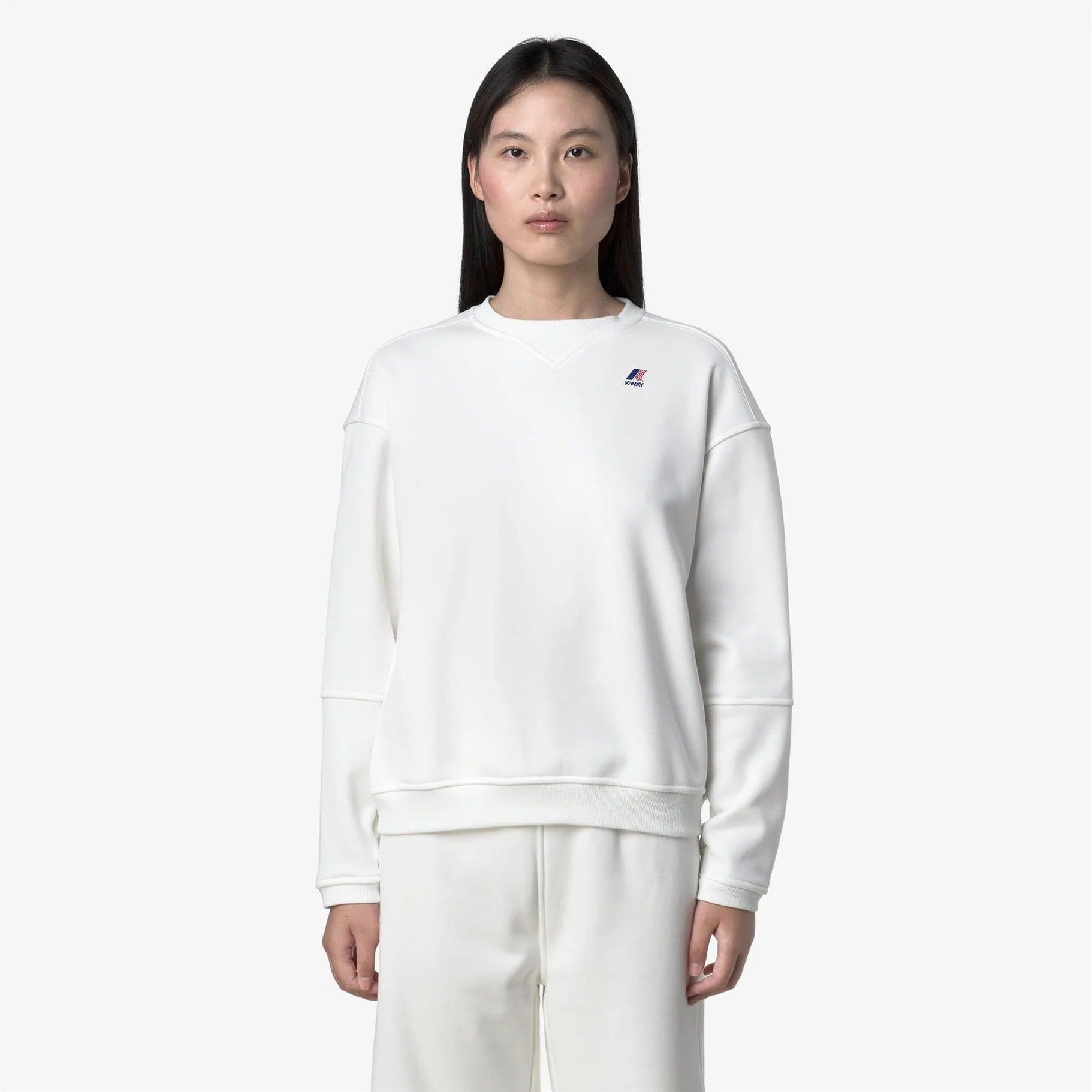 Kway felpa donna girocollo in pile di cotone spazzolato K6127MW X42 in Felpe con cappuccio Broadway Red - Barletta, commercioVirtuoso.it