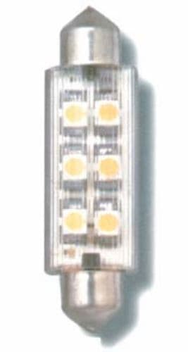 Lampada Led 12V 6L 44X12 Siluro L/Bianca Ang 90° in Lampadine tettuccio Ebricowill - Palermo, commercioVirtuoso.it