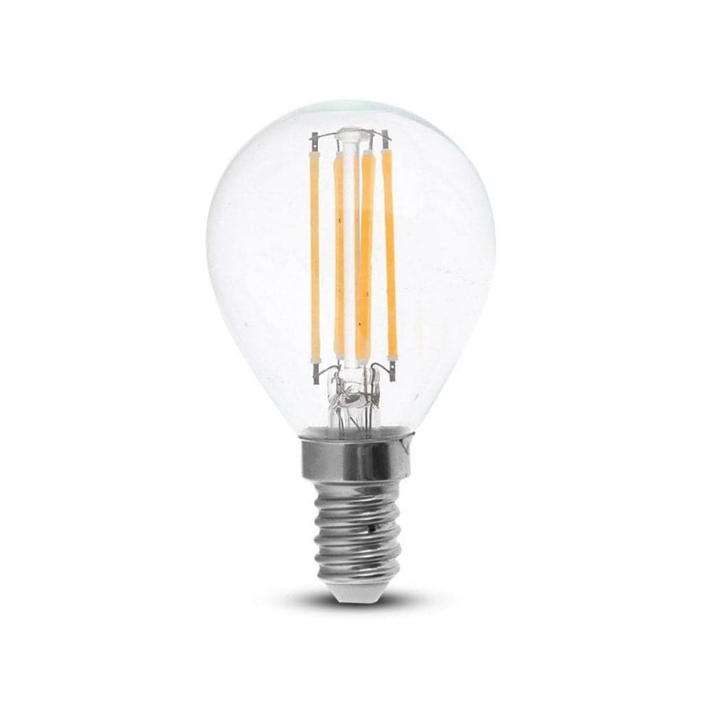 Lampada Led Sfera 4W E14 Chiara Filamen in Lampadine a LED Ebricowill - Palermo, commercioVirtuoso.it
