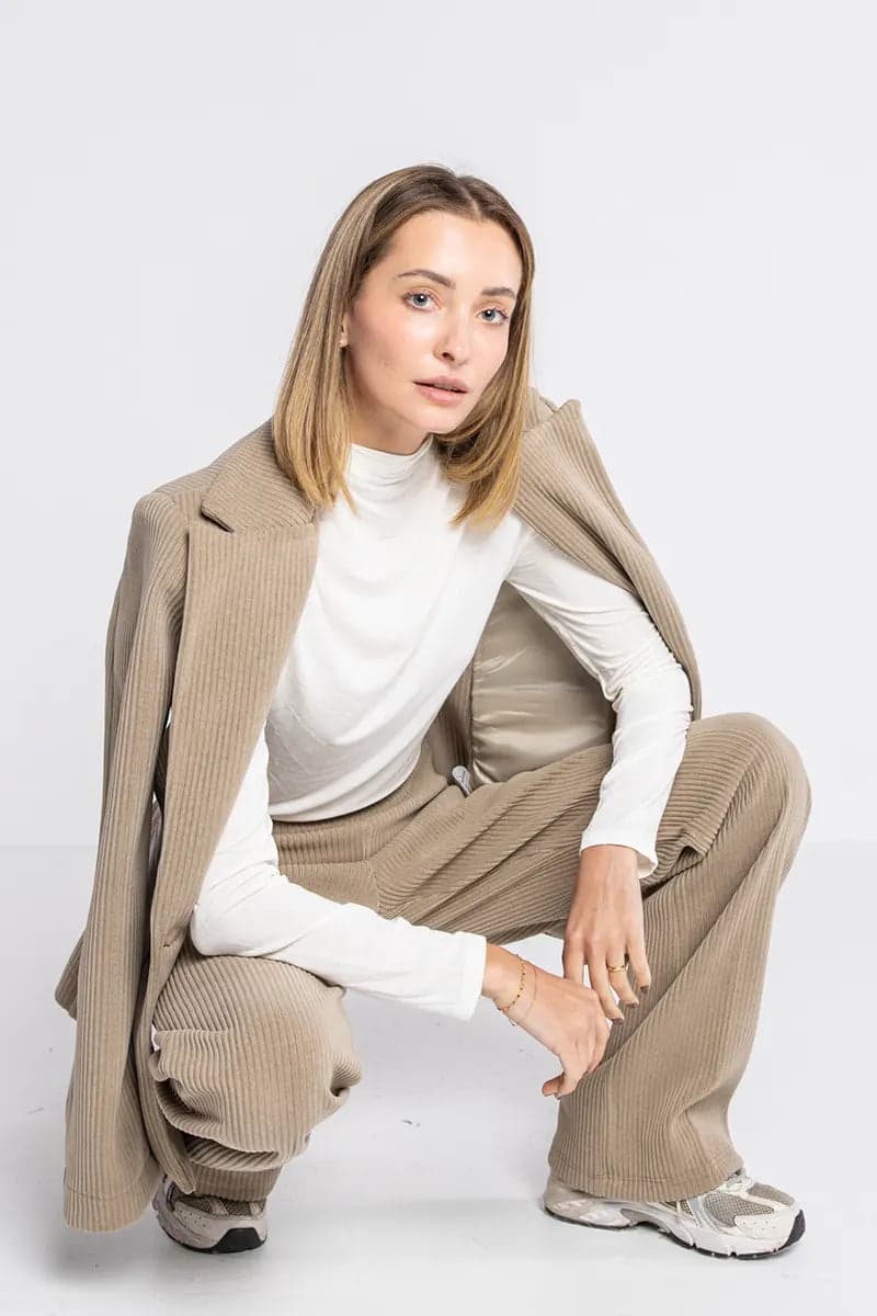LOKITA | Giacca in velluto maglia