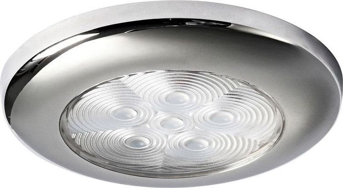 LUCE DI CORTESIA a LED s/incasso mm 70 k 5500-6300 DIAM EST mm 70 12v Lumen 95 W. 3,2