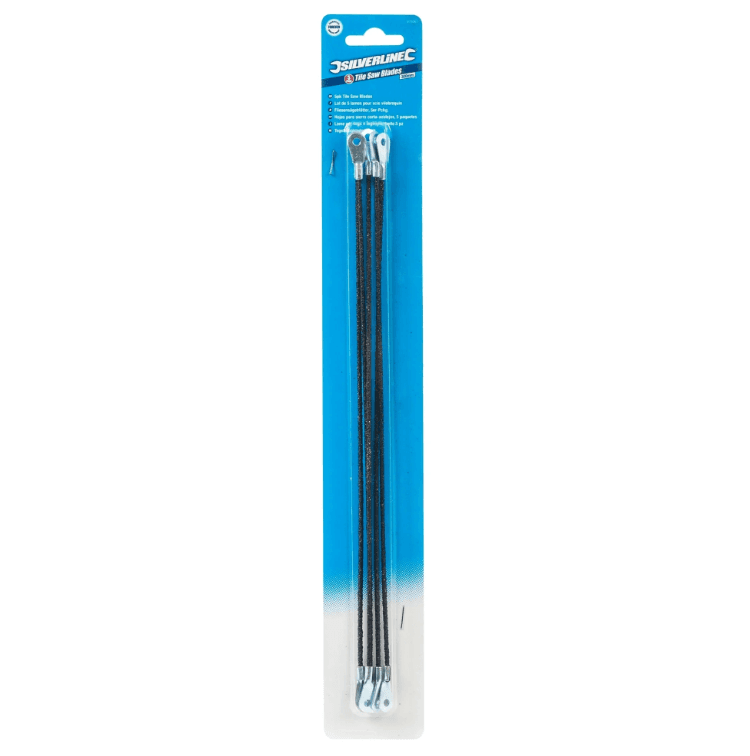 Lama per seghetto taglia piastrelle 5pz 300mm carburo di tungsteno Silverline in Attacchi Eternal Brico - Ariano Irpino, commercioVirtuoso.it