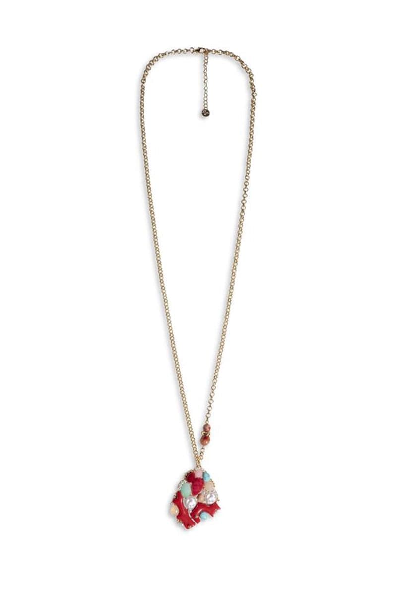 MYA ACCESSORIES | Collana pendente pietre