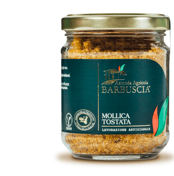 Barbuscia - Mollica tostata 100 gr in Pangrattato Sicilya - Messina, commercioVirtuoso.it