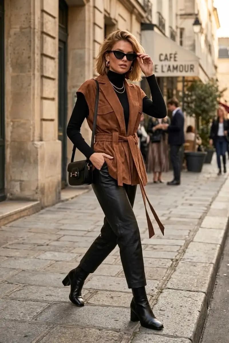 Gilet scamosciato con tasche | NUALY Daily in Giubbotti You Store - Messina, commercioVirtuoso.it