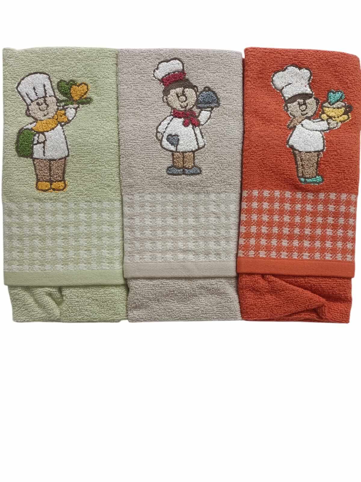 Strofinacci Vingi Gaia 50x70 cm Cotone in Strofinacci The King Luxury - San Marcellino, commercioVirtuoso.it