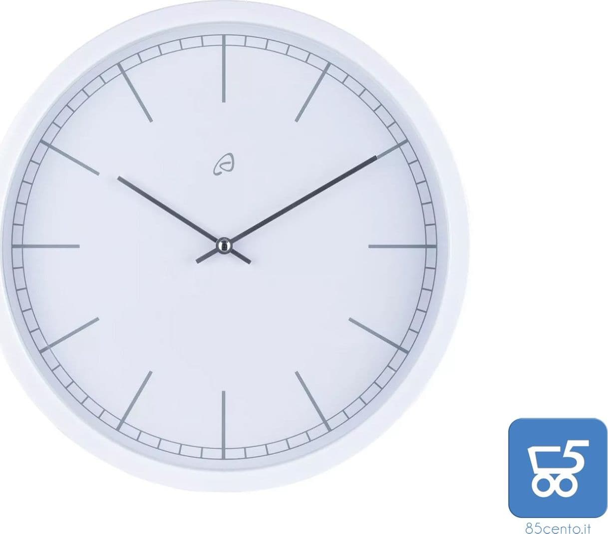 Orologio da Parete Moderno per Soggiorno Cucina Ufficio Bianco 30 x 4 cm in Orologi da parete 85cento.it - Potenza, commercioVirtuoso.it