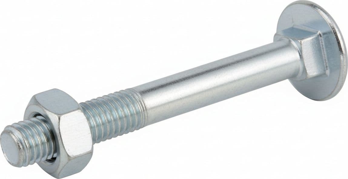 Perni Alla Carrettiera Mm.5X50 C/Dado 10 Pezzi in Perni di riferimento Ebricowill - Palermo, commercioVirtuoso.it