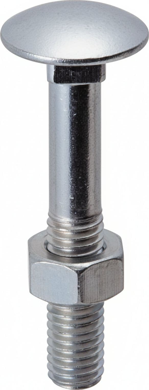 Perni Alla Carrettiera Mm.6X60 C/Dado 10 Pezzi in Perni di riferimento Ebricowill - Palermo, commercioVirtuoso.it