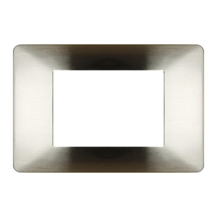 Placca 3F Argento Satin Mapam 6803-5 Comp V/Plana Placca 6803-5 Argento Satinato Metallo in Placche combinate interruttori e prese Ebricowill - Palermo, commercioVirtuoso.it