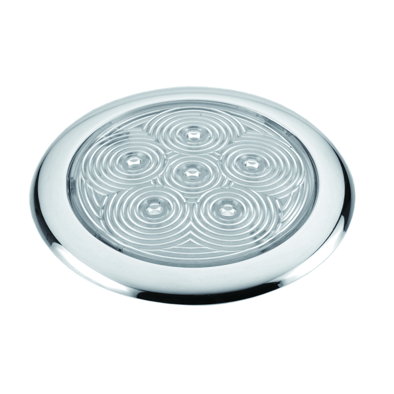 Plafoniera Inox A 6 Led Ømm.110X11H in Plafoniere Ebricowill - Palermo, commercioVirtuoso.it
