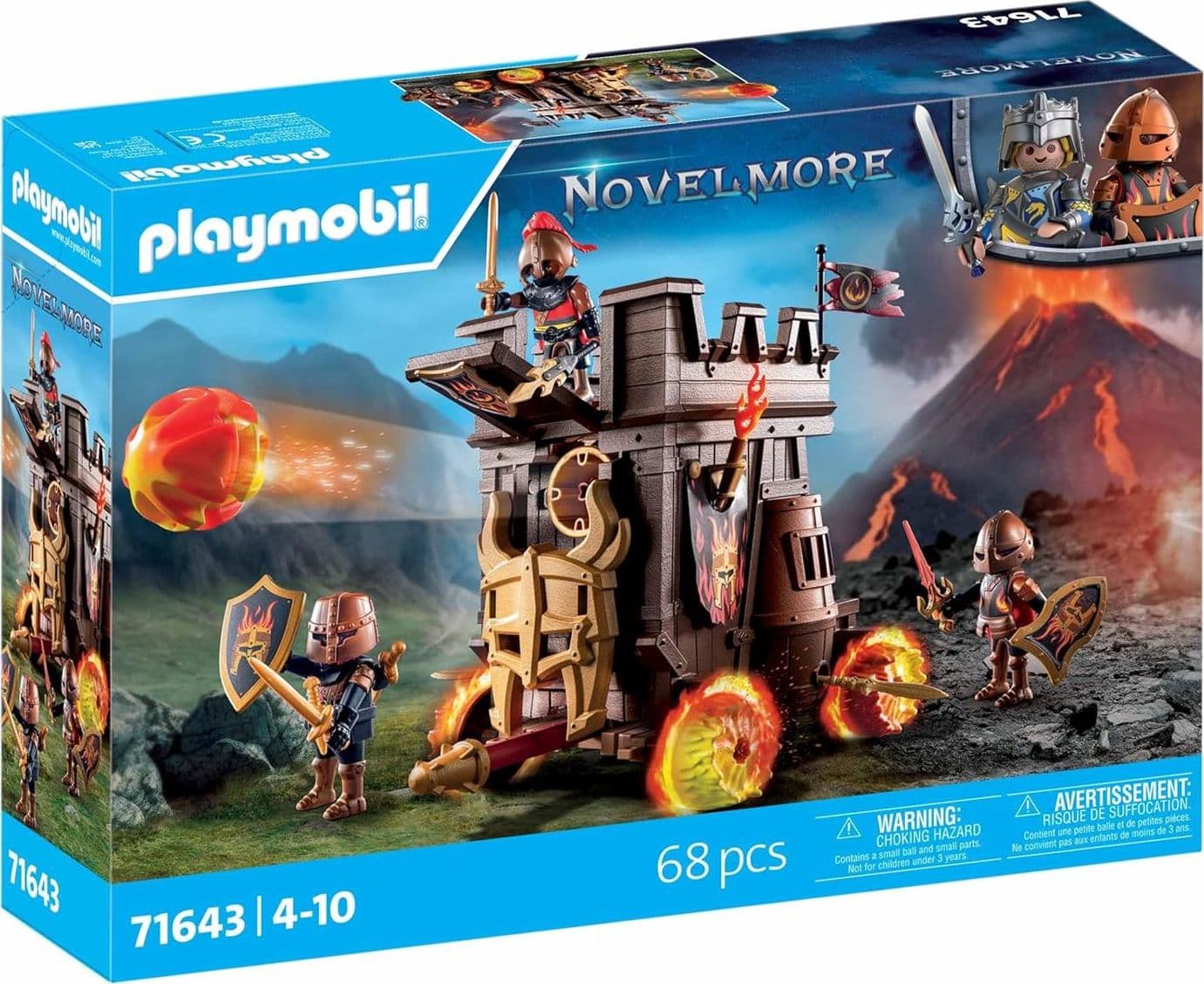 PLAYMOBIL Novelmore 71643 Carro d'Assalto con Cannone 3 Cavalieri Guerrieri di Burnham Accessori per Battaglie anni 4-10 in 85cento.it - Potenza, commercioVirtuoso.it