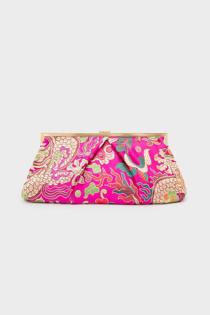 Pochette con tracolla stampa floreale | NALÌ in Pochette e Clutch You Store - Messina, commercioVirtuoso.it