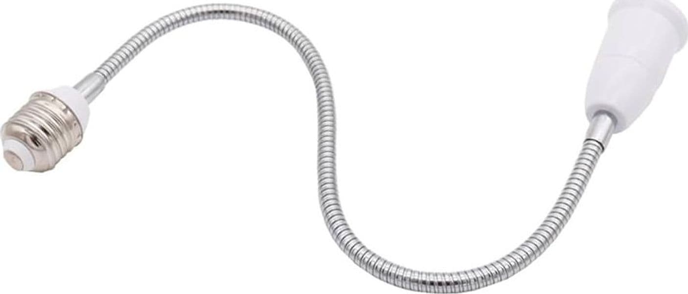 Prolunga ConvertitorePortalampada 50cm Adattatore Lampada Attacco E27 A E27 in Basi per lampade Solgeny - Besate, commercioVirtuoso.it