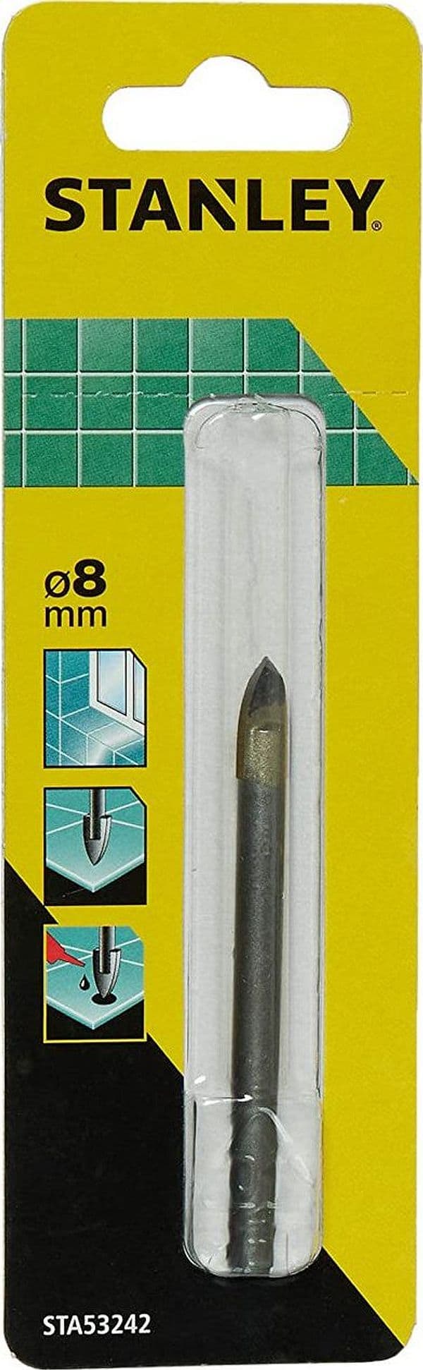 Punta Vetro E Cemento Mm.8 Stanley Sta53242 in Punte dritte Ebricowill - Palermo, commercioVirtuoso.it
