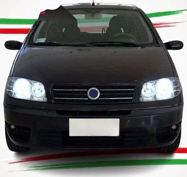 KIT FULL LED FENDINEBBIA H3 45W CANBUS PER FIAT PUNTO MK3 III NO AVARIA LUCI in Kit lampadine universali Solgeny - Besate, commercioVirtuoso.it