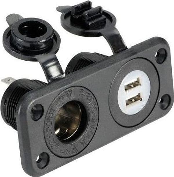 Pannellino Presa Usb + Presa Accendisigari in Caricabatterie da auto Ebricowill - Palermo, commercioVirtuoso.it