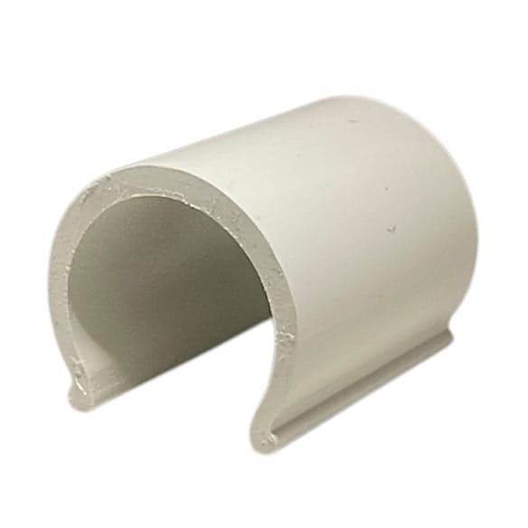 Clips In Pvc Fermatelo Per Tubo d.3/4" - mm.25 Fissaggio Plastica Serra Agrintech in Morsetti per tubi Taliachicce.it - Milazzo, commercioVirtuoso.it