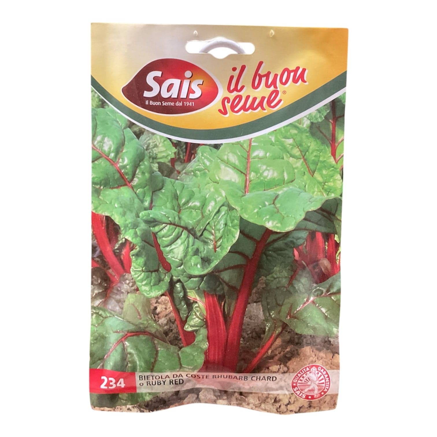 Bietola da Coste Rhubarb Chard o Ruby Red Semi SAIS in Vegetali Taliachicce.it - Milazzo, commercioVirtuoso.it
