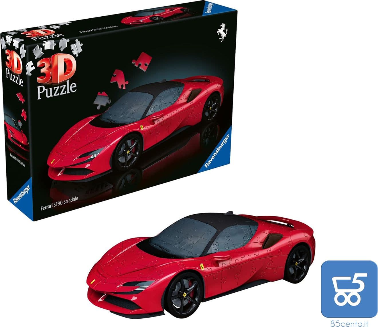RAVENSBURGER PUZZLE 3D Ferrari SF90 Stradale 11576 161 Pezzi 8-99 anni in Puzzle 3D 85cento.it - Potenza, commercioVirtuoso.it