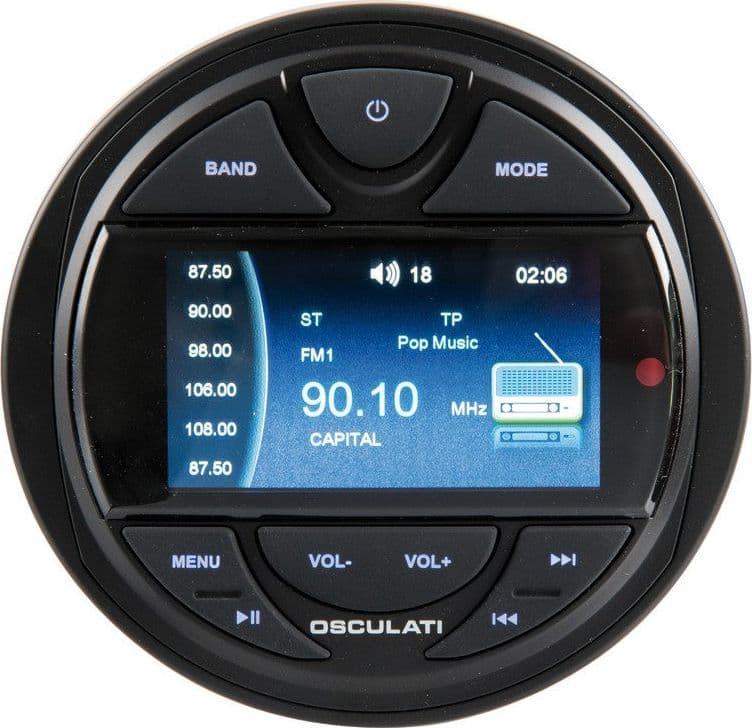 Radio Da Cruscotto Fm/Dab/Ros Stereo Tondo Osculat in Autoradio Ebricowill - Palermo, commercioVirtuoso.it