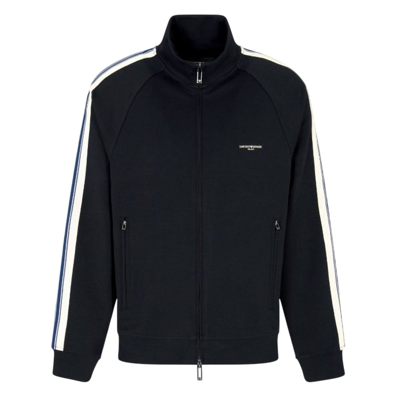 EMPORIO ARMANI felpe senza cappuccio uomo emporio armani - sweatshirt - blu da uomo in Felpe senza cappuccio Drestige - Casamassima, commercioVirtuoso.it
