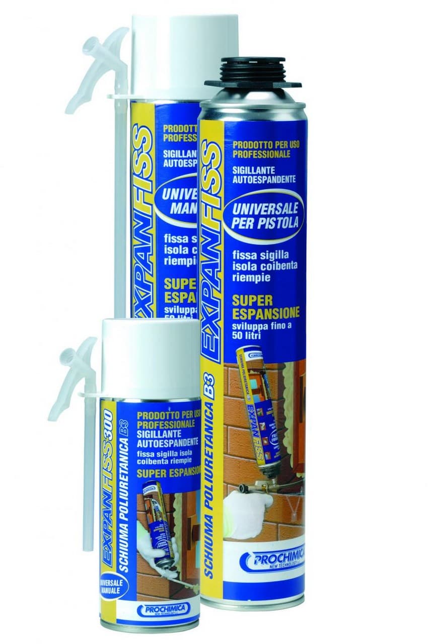 Schiuma Poliuretanica Expanfiss 750 Ml. Manuale in Ebricowill - Palermo, commercioVirtuoso.it