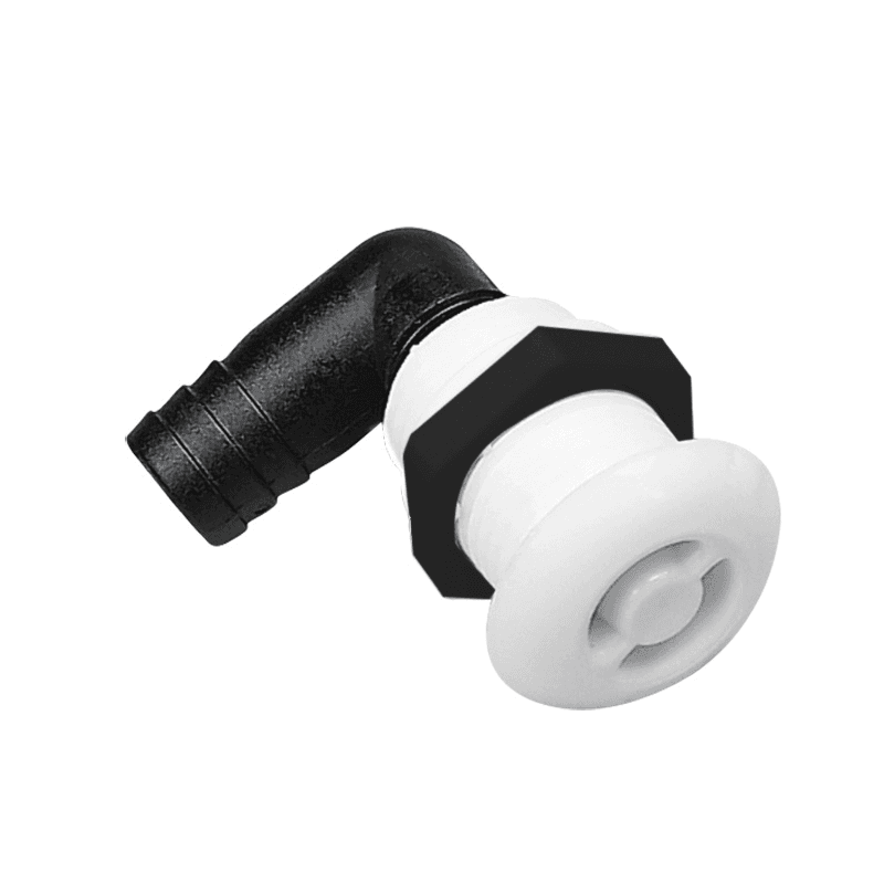 Sfiato Nylon Bianco Curvo Ø Mm.16 in Registri griglie e sfiatatoi Ebricowill - Palermo, commercioVirtuoso.it