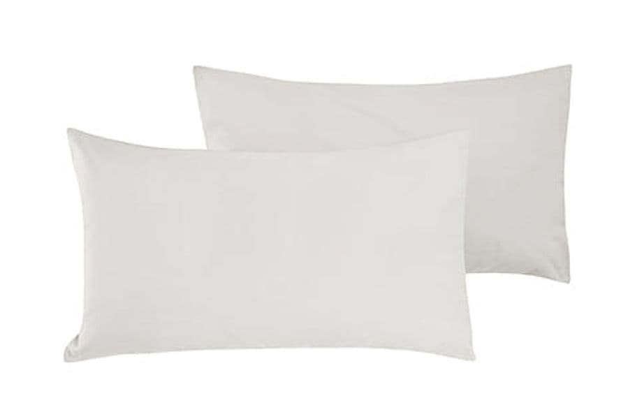Coppia di federe Set di 2 federe copricuscino guanciale Letto in flanella caldo cotone 100% cotone Made in Italy PANNA in Federe Vanita di raso - Sesto San Giovanni, commercioVirtuoso.it