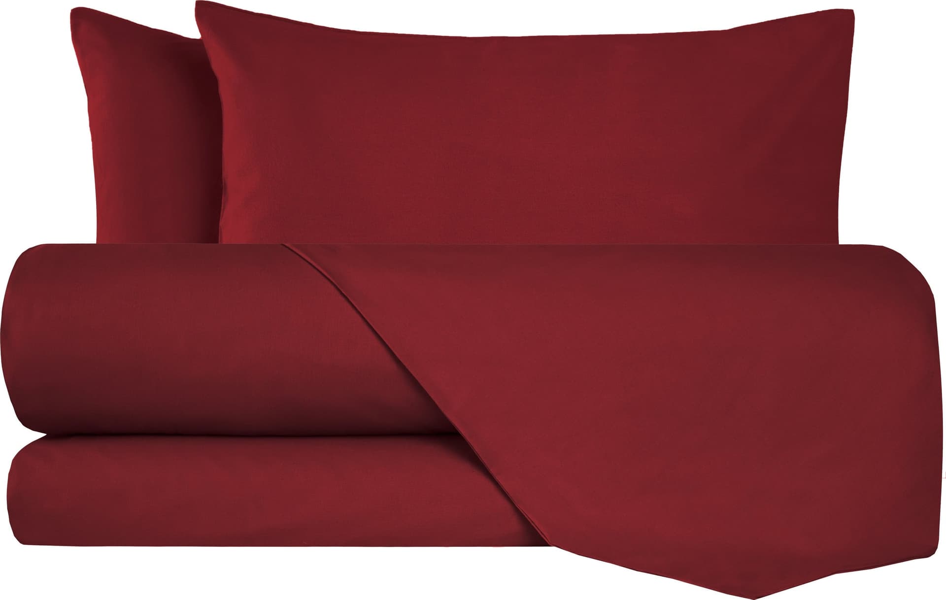 Completo letto lenzuola flanella caldo cotone 100% cotone Made in Italy BORDEAUX in Set di lenzuola e federe Vanita di raso - Sesto San Giovanni, commercioVirtuoso.it
