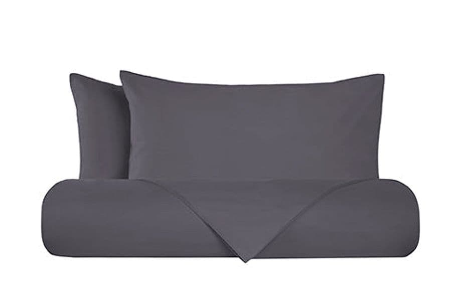 Set copripiumino federe parure copripiumino flanella caldo cotone 100% cotone Made in Italy GRIGIO FUMO in Set copripiumini e federe Vanita di raso - Sesto San Giovanni, commercioVirtuoso.it