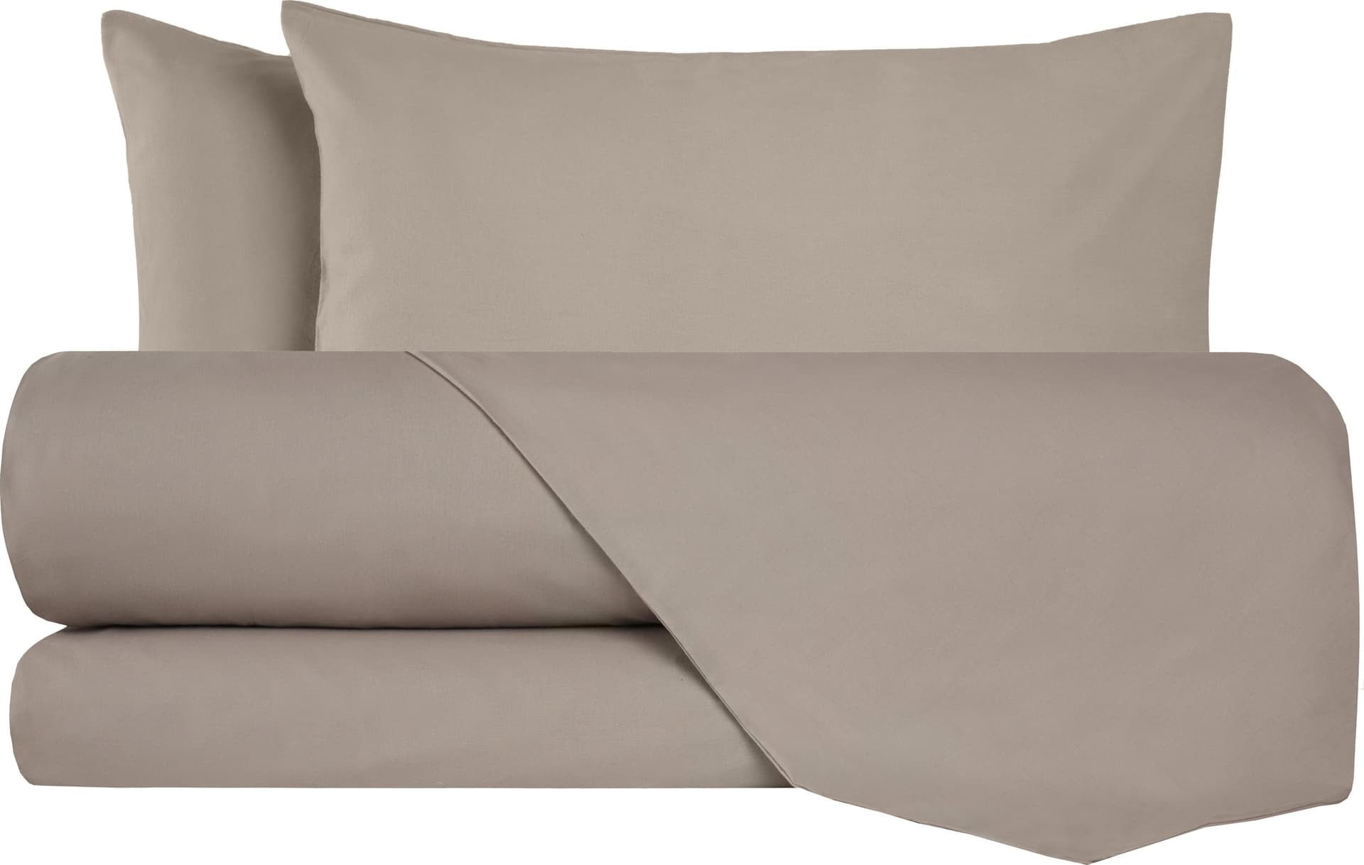 Completo letto lenzuola flanella caldo cotone 100% cotone Made in Italy TORTORA in Set di lenzuola e federe Vanita di raso - Sesto San Giovanni, commercioVirtuoso.it