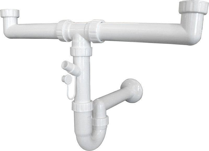 Sifone Ad S In Pvc 2 Vie 1"1/2X40 in Trappole Ebricowill - Palermo, commercioVirtuoso.it
