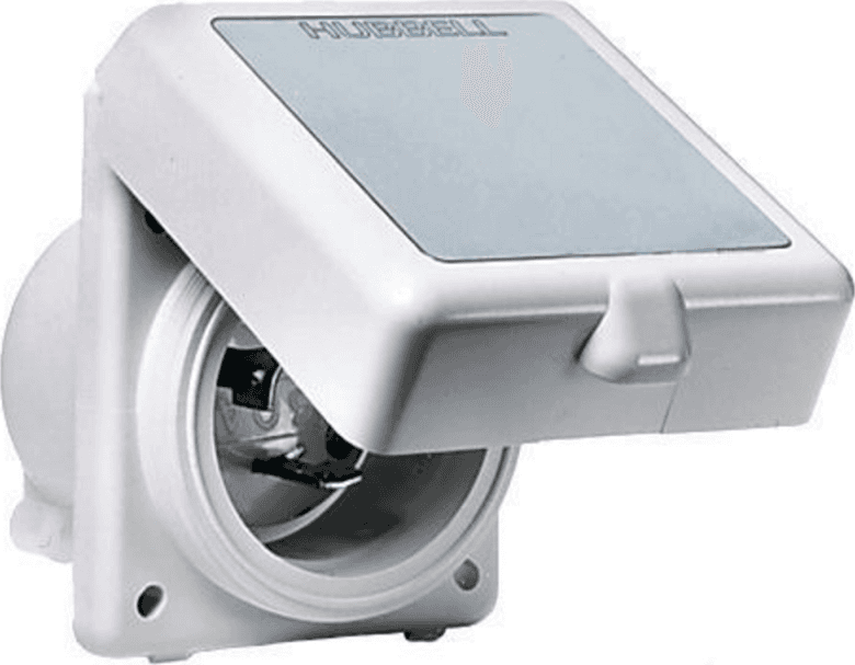 Spina Pvc Bianco 16 Amp. in Prese a muro Ebricowill - Palermo, commercioVirtuoso.it