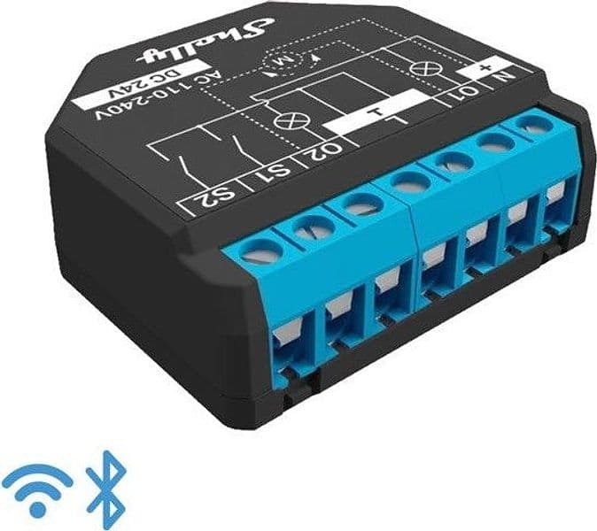 Shelly Plus 2Pm - Smart Relay Tapparelle 16A Ac/Dc Wifi + Pm in Misuratori di potenza Ebricowill - Palermo, commercioVirtuoso.it